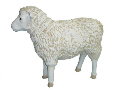 GFK Schaf weiß, bemalte Schafe, bunte Schafe\\n\\n21.12.2014 22:11