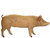 "Sau"- großes Schwein 75 x 160cm   mit Kunstbemalung ab 850,-